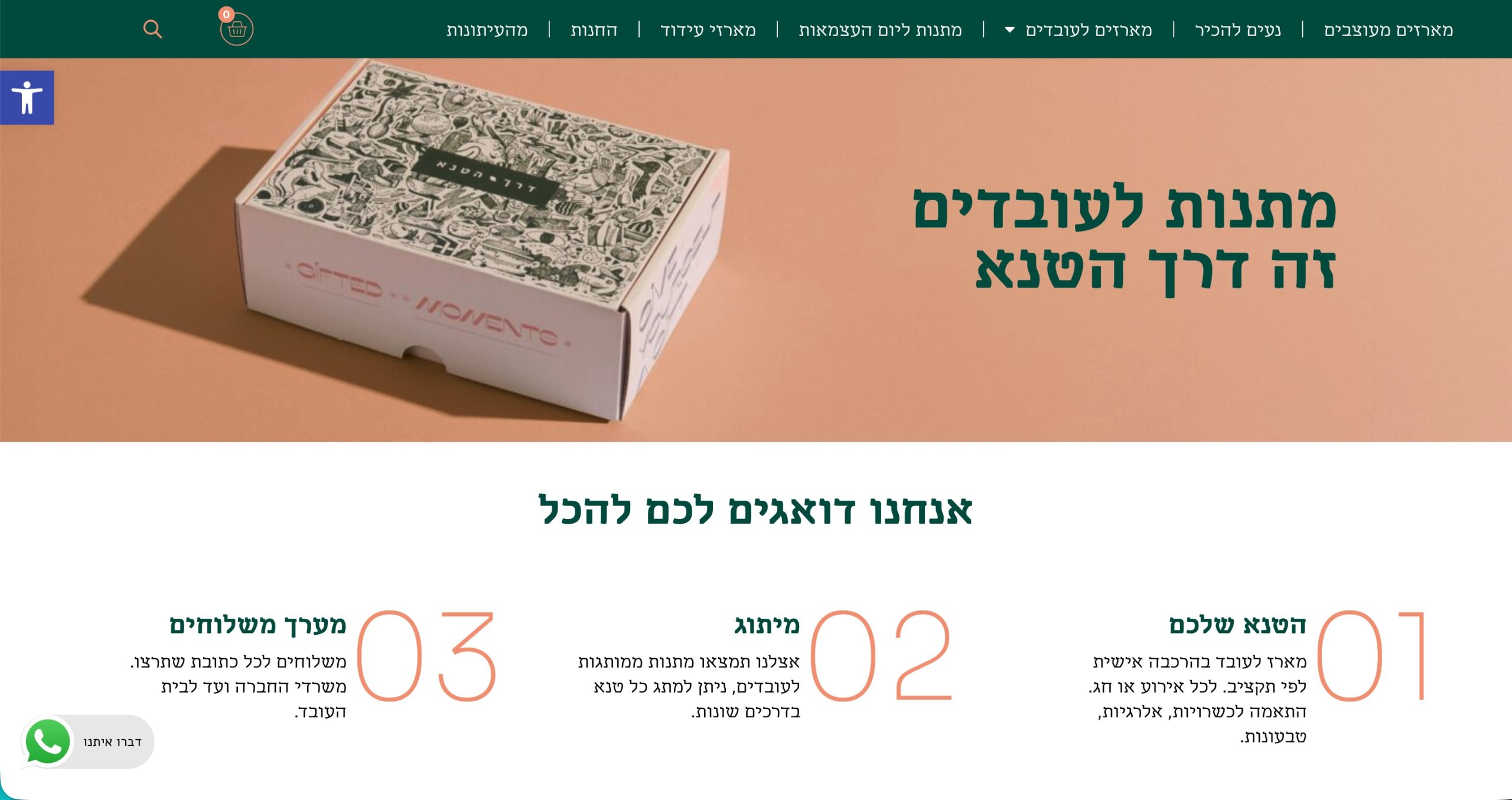  דרך הטנא מארזים לעובדים