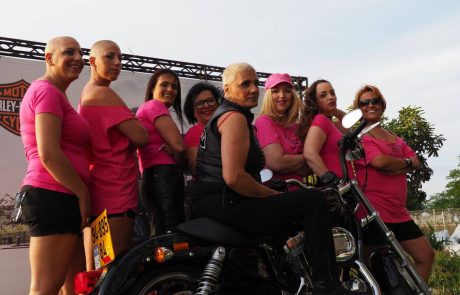 אופנועני הארלי דוידסון ישראל עושים רעש להעלאת המודעות לסרטן השד