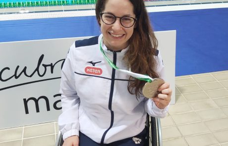 גאווה ישראלית: השחיינית הפראלימפית אראל הלוי זכתה במדליית כסף באליפות אירופה