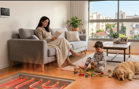 המגמה החדשה בבנייה: שילוב מערכות חימום תת רצפתיות בשיטת עשה זאת בעצמך