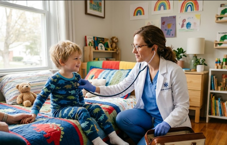 רופא ילדים עד הבית: הפתרון החכם, הבטוח והמרגיע ביותר כשהילד חולה