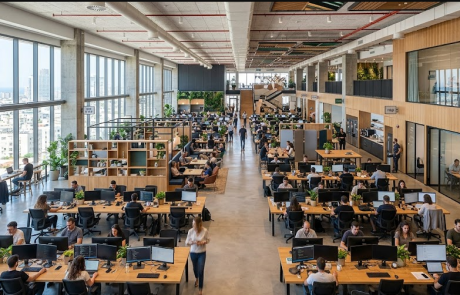 מחידוש אורבני לחללי עבודה חדשניים: המהפך של מבני התעשייה הישנים