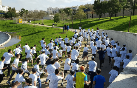 ביוזמת תלמידי תיכון אמי”ת במודיעין: למעלה מ-500 משתתפים במירוץ למען הדר גולדין