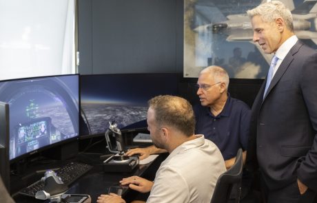 חברת לוקהיד בשביל נכי צה”ל: סימולטור טיסה נחנך בבית הלוחם תל אביב